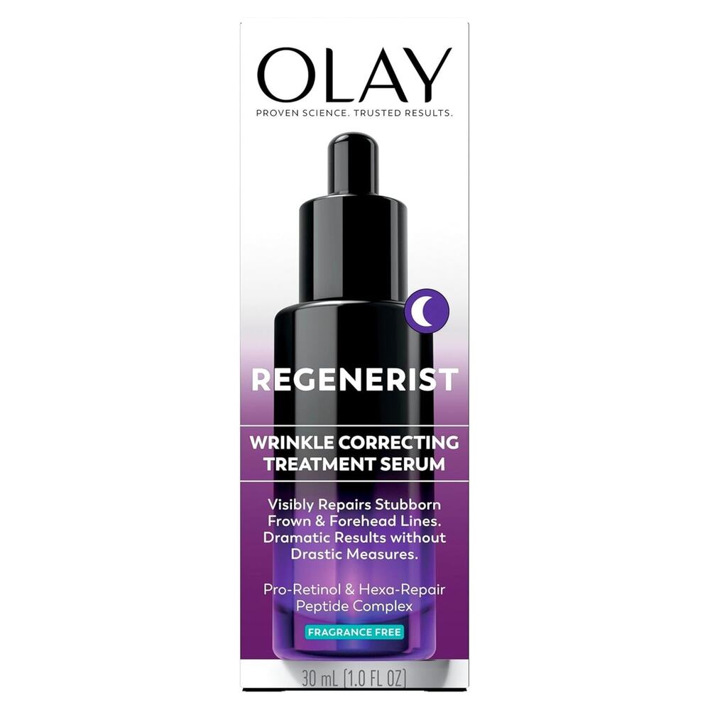 Olay Regenerist Wrinkle Correcting Night Serum ~ Anti Aging~ 30ml/1 floz